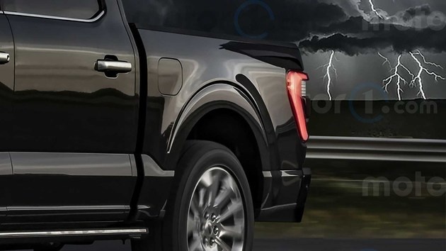 全新福特F-150纯电版渲染图 或将于2022年上旬发布