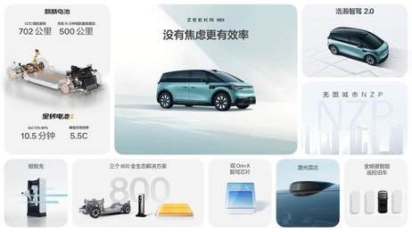极氪MIX今晚正式上市！27.99万起从未来开进现实的智能汽车
