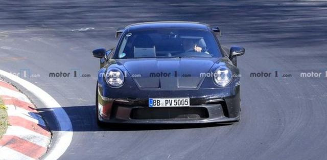 550马力 保时捷911 GT3纽北测试谍照曝光