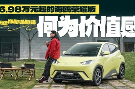 6.98万元起的海鸥荣耀版 来给你翻译翻译何为价值感