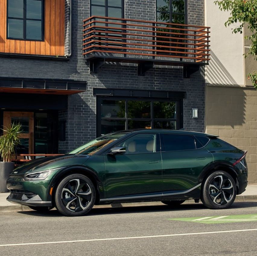起亚 EV6 限量版采用迷人的绿色和棕褐色组合