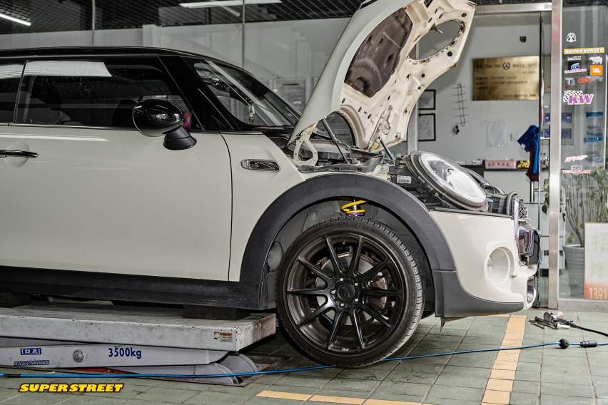享受驾驶乐趣 MINI F56改装KWSC街道舒适版绞牙避震