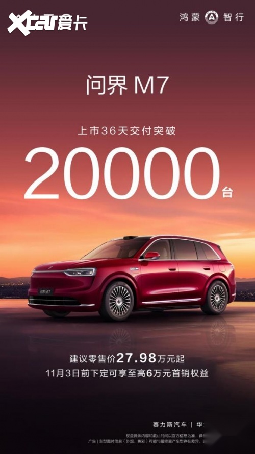 问界M7爆款启示录:热销不难,难在“热销即交付”与“交付即满意”