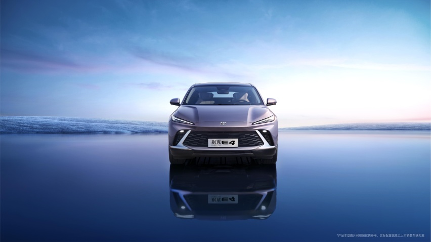 纯电轿跑SUV 别克E4官图发布 配30英寸6K弧面屏