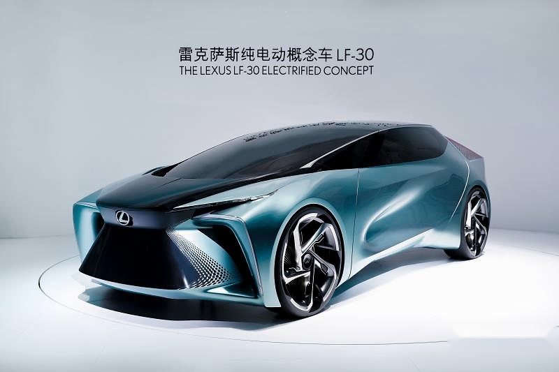 #2020北京车展#LEXUS雷克萨斯纯电动概念车LF-30