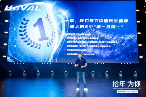 10年350万+辆，哈弗H6荣耀十周年全球粉丝庆典燃爆蓉城！