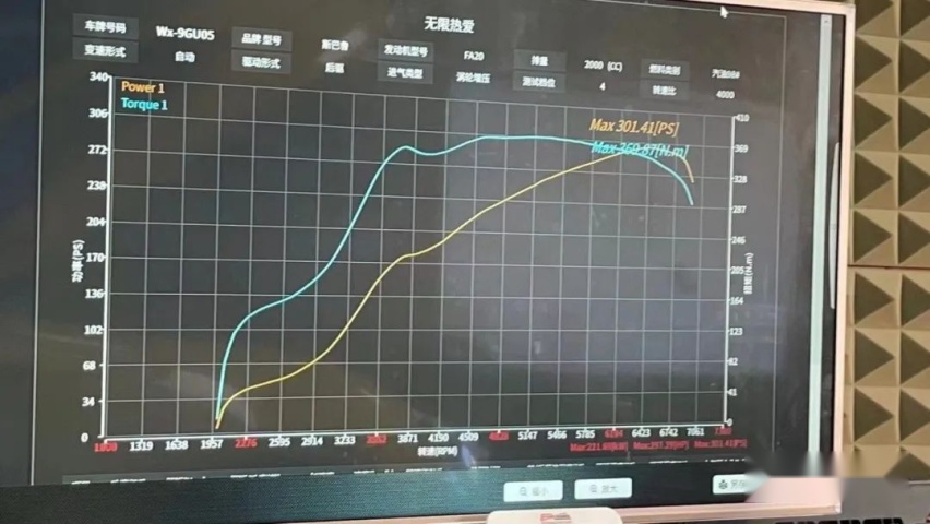颜值与性能都在线的斯巴鲁BRZ，姿态风外观下有着300匹轮上马力