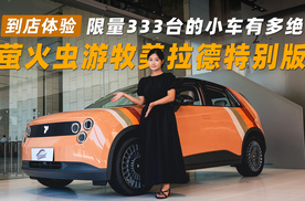 到店体验萤火虫游牧美拉德特别版,限量333台的小车有多绝？
