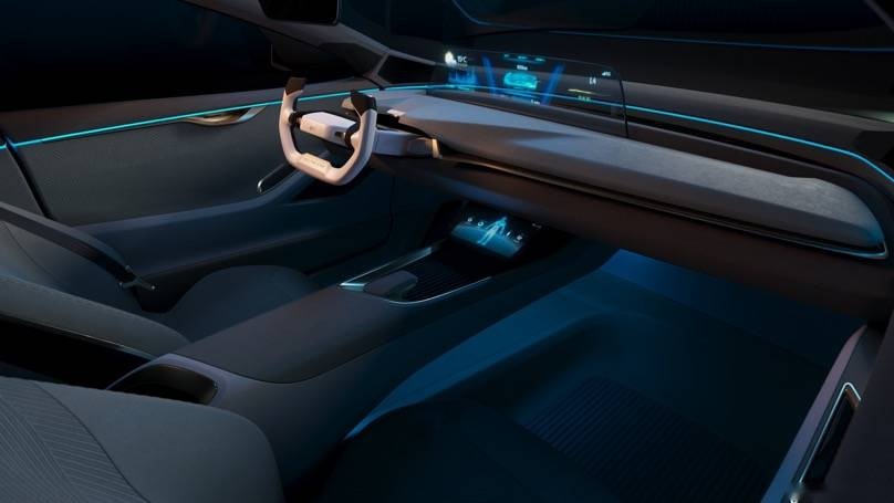 续航800km/2021年量产 威马纯电概念轿车全球首发