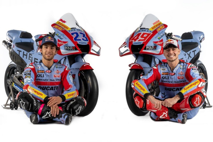 Gresini车队2022阵容发布：浅蓝涂装上身杜卡迪GP21