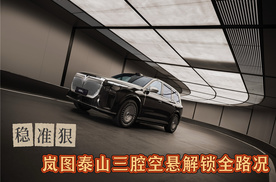 稳准狠 岚图泰山三腔空悬解锁全路况