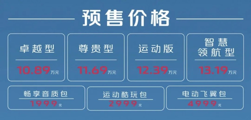 美感与性能并重，长安UNI-V正式预售