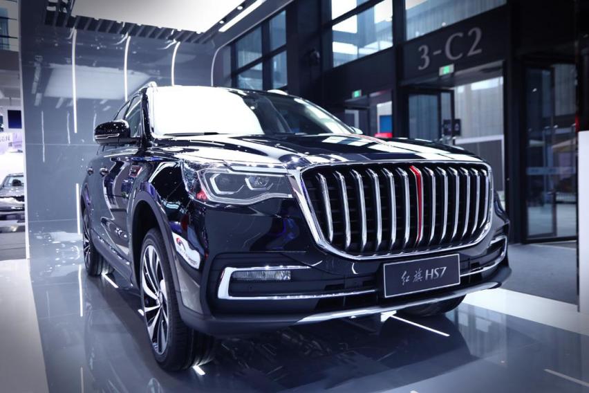 3.0T+8AT，定位豪华C级SUV，红旗HS7明日上市