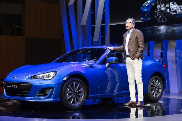 新款SUBARU BRZ发布,斯巴鲁超强阵容闪耀上海车展