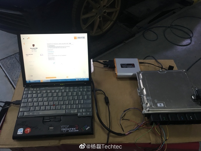 保时捷911 3.0T德国Techtec刷电脑刷ECU改装