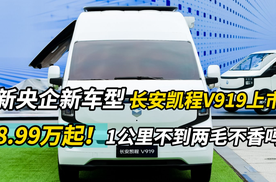 新央企新车型 长安凯程V919上市，8.99万起!1公里不到两毛不香吗