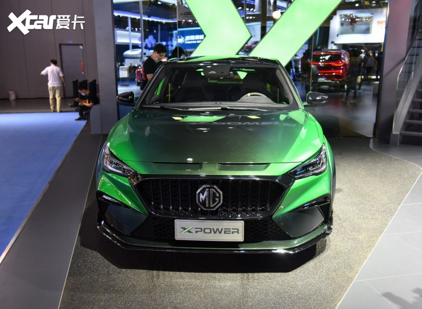 2021粤港澳车展:名爵6 xpower亮相 19.98万可获原厂改装