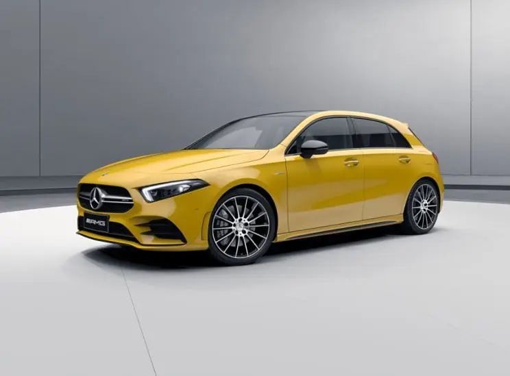 两厢进口AMG A35来了，小钢炮的外形，只是这价格..