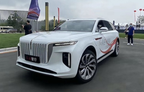 红旗新电动SUV，马力510匹，售价50万左右