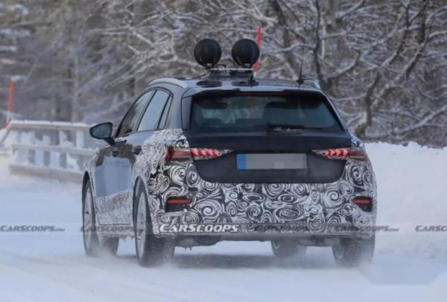 底盘加高，要推Allroad？年底亮相，新款奥迪A3最新谍照曝光