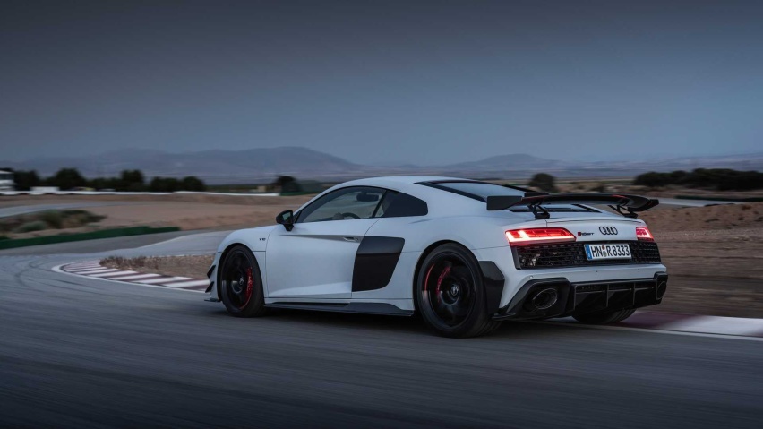 奥迪R8 V10 GT RWD官图发布 V10发动机的绝唱