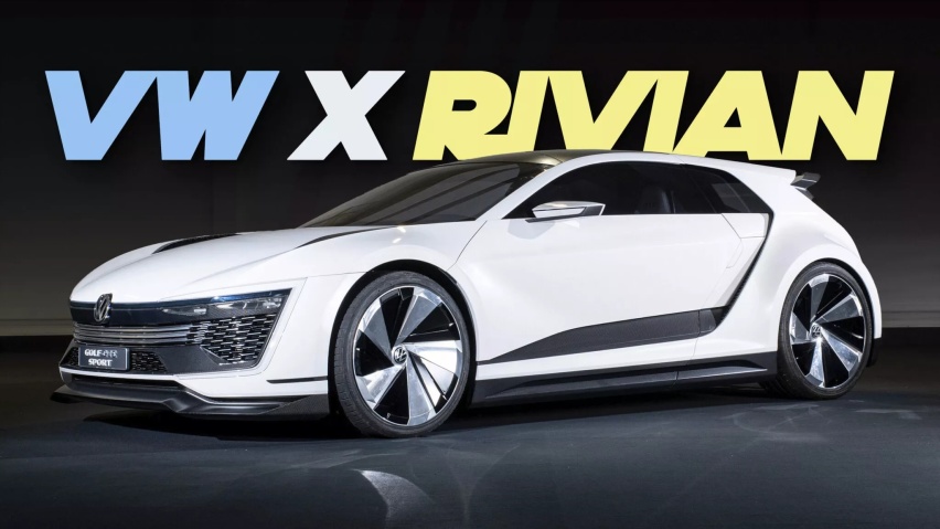 Rivian 和大众联手重塑新款电动高尔夫 Mk9