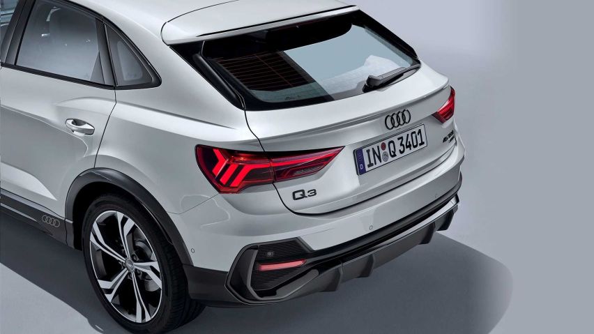 奥迪的轿跑SUV终于来了 奥迪Q3 Sportback官图曝