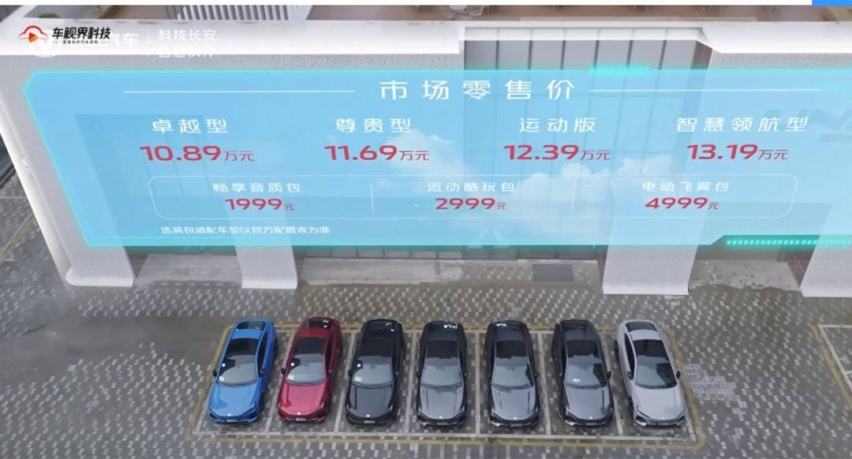 掀背造型带升降尾翼 长安UNI-V正式上市