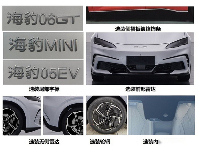 比亚迪海豹X申报图公布，哪些点值得关注？