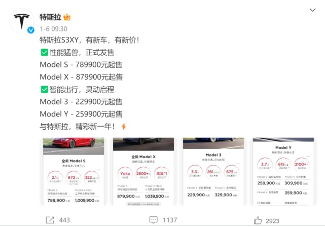 特斯拉“自杀式”降价，马斯克才是最大输家？