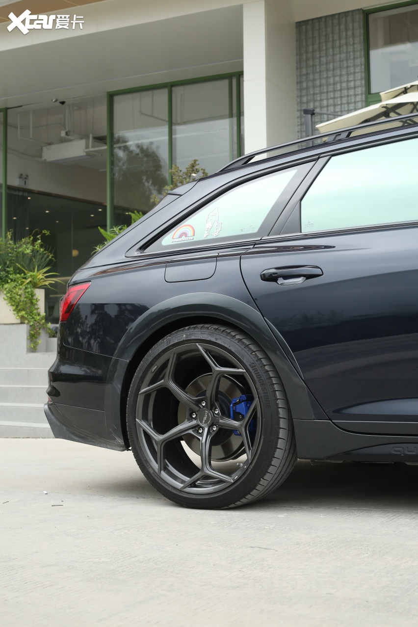 再见草原狼,新一代奥迪a6 allroad改装mmx轮毂