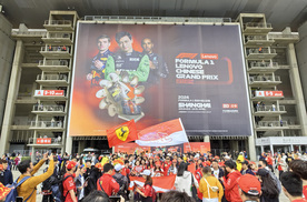 2024上海F1大奖赛之开场人潮涌动
