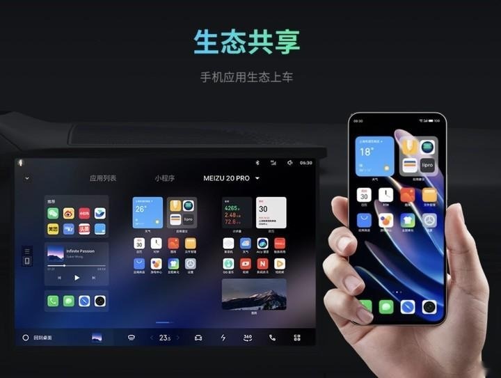 领克08来了，flyme Auto车机加持，对标问界M5！