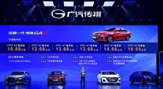 全新一代传祺GA6，仅售10.88万元起，A级车的价格C级车的豪华