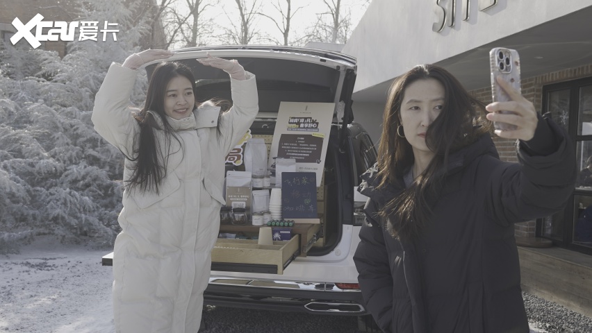 北京大雪偶遇林肯咖啡车!雪地里的移动暖窝绝了