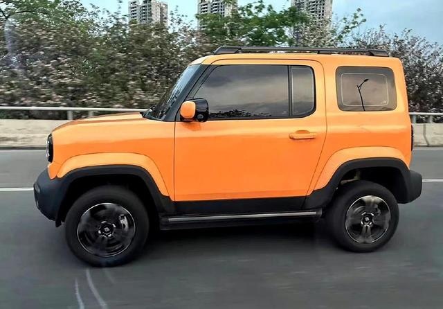 越野风纯电微型SUV，续航303公里，宝骏悦也实车亮相！