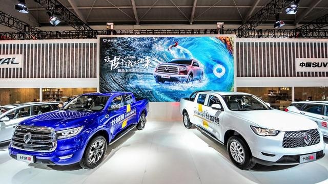 一炮双响 长城炮双卡亮相昆明车展