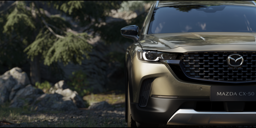 颜控自然派SUV 长安马自达MAZDA CX-50正式亮相