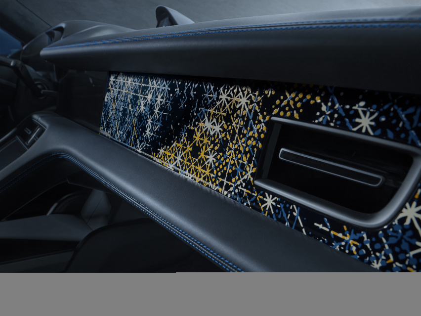 行走的艺术品，保时捷Taycan Turbo S 定制版设计的解读