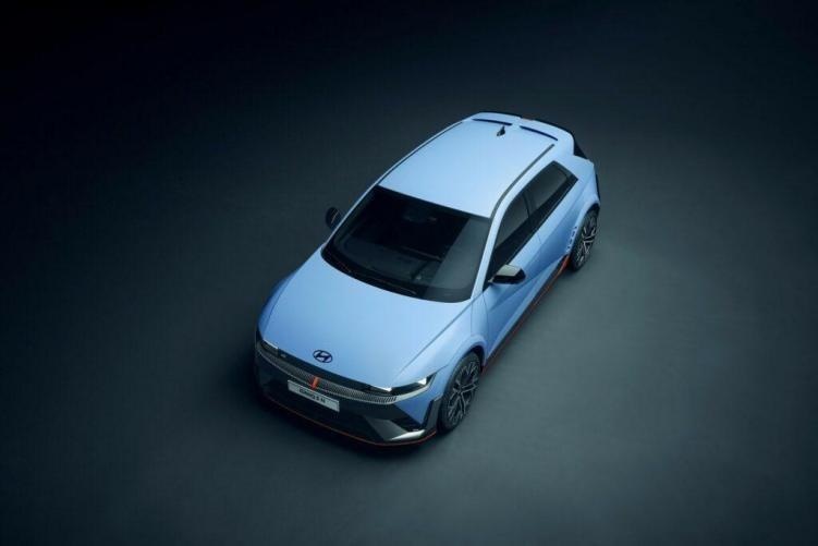 漂移模式+模拟声浪，现代IONIQ 5 N实车曝光，又一款抢手车？