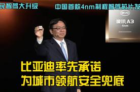 全民智驾大升级，比亚迪率先承诺为城市领航安全兜底