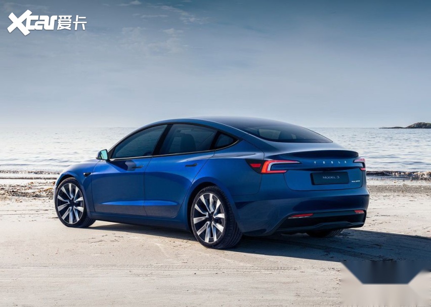 特斯拉model 3标配升级双马达,马力超过500匹