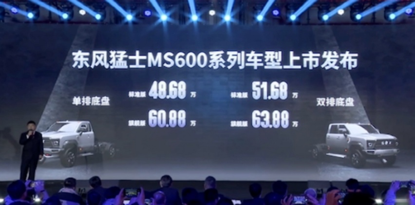 东风猛士MS600上市，6.7L六缸柴油机，这是民用车可以用的动力？