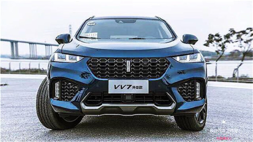 WEY VV7真的是油老虎吗？它和汉兰达同样1.9吨