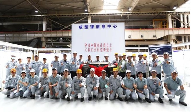 国产Harrier白车身正式下线，锐放要绽放了？