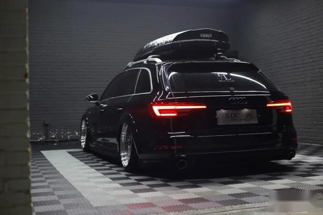 顾家奶爸打造的黑武士旅行车，奥迪A4 Allroad驾到