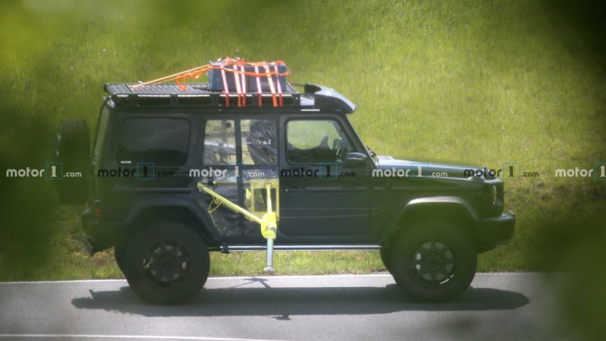 门式车桥正式回归，动力性能加码，全新奔驰G级4x4²曝光