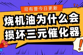 为什么烧机油的车会损坏三元催化器