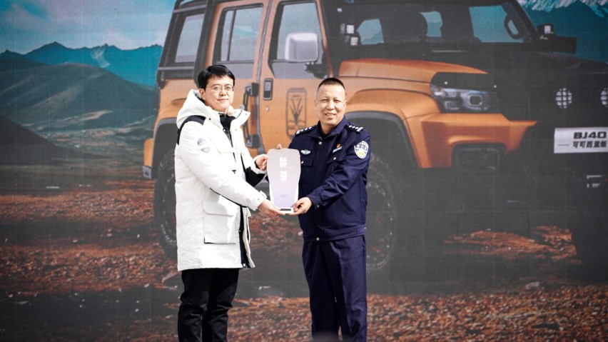 能力决定责任！BJ40为可可西里英雄卫士保驾护航