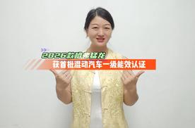 哈弗猛龙2026款获首批混动汽车一级能效认证，做到了最省的方盒子